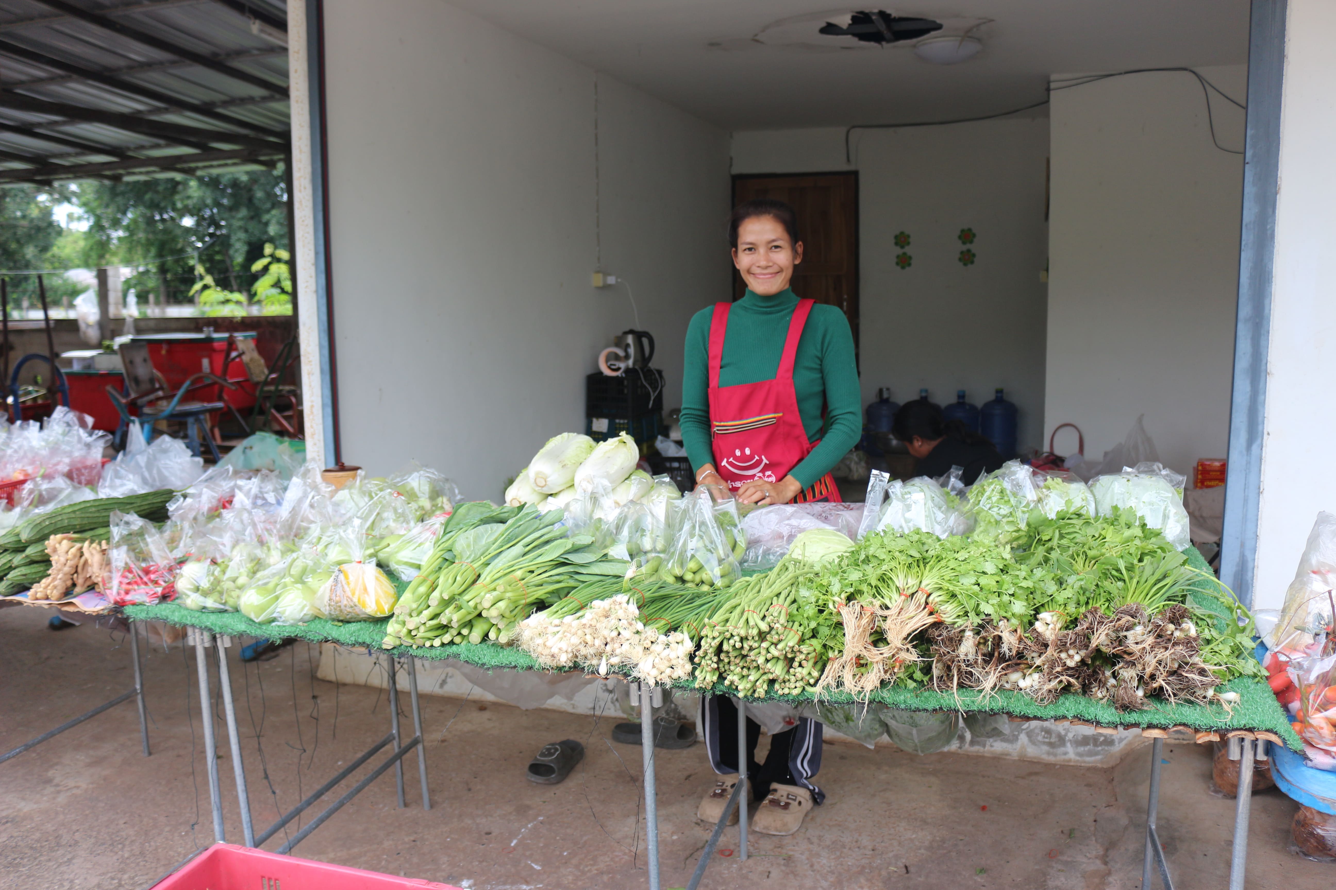 ผลผลิตชุมชน(ตลาดสิ้นค้าชุมชน)